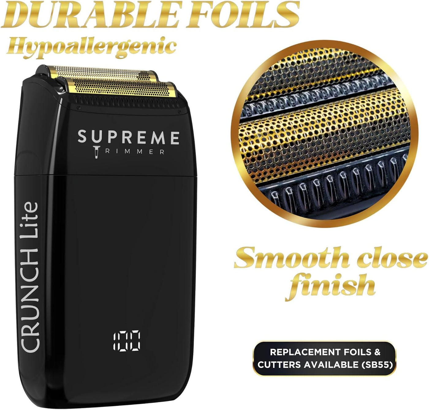 Lámina de Repuesto y Cortador Supreme Trimmer SB55 | Lámina Hipoale...