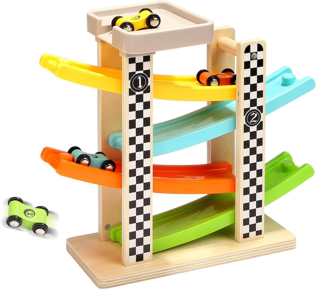 TOP BRIGHT Rampa de carreras infantil para niños de 1 a 2