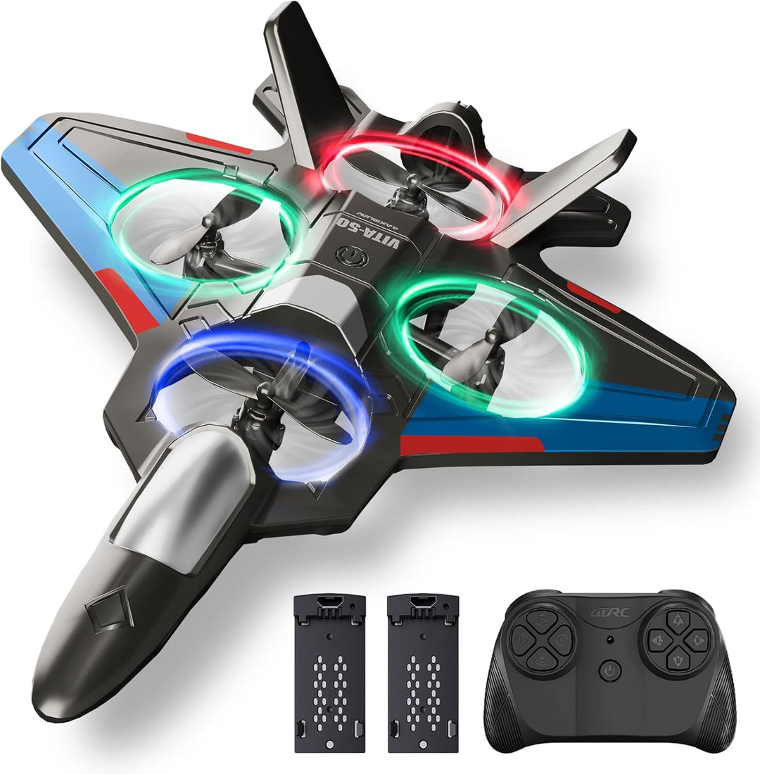 Tubokoro Aviones RC para Niños y Adultos, Juguetes de Avión Jet Hel...