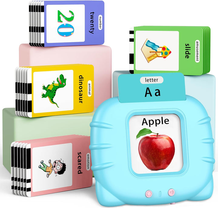 Eaever 580 tarjetas flash parlantes de palabras de vista de Pre-K c...