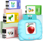 Eaever 520 Tarjetas flash parlantes de palabras visuales ABC