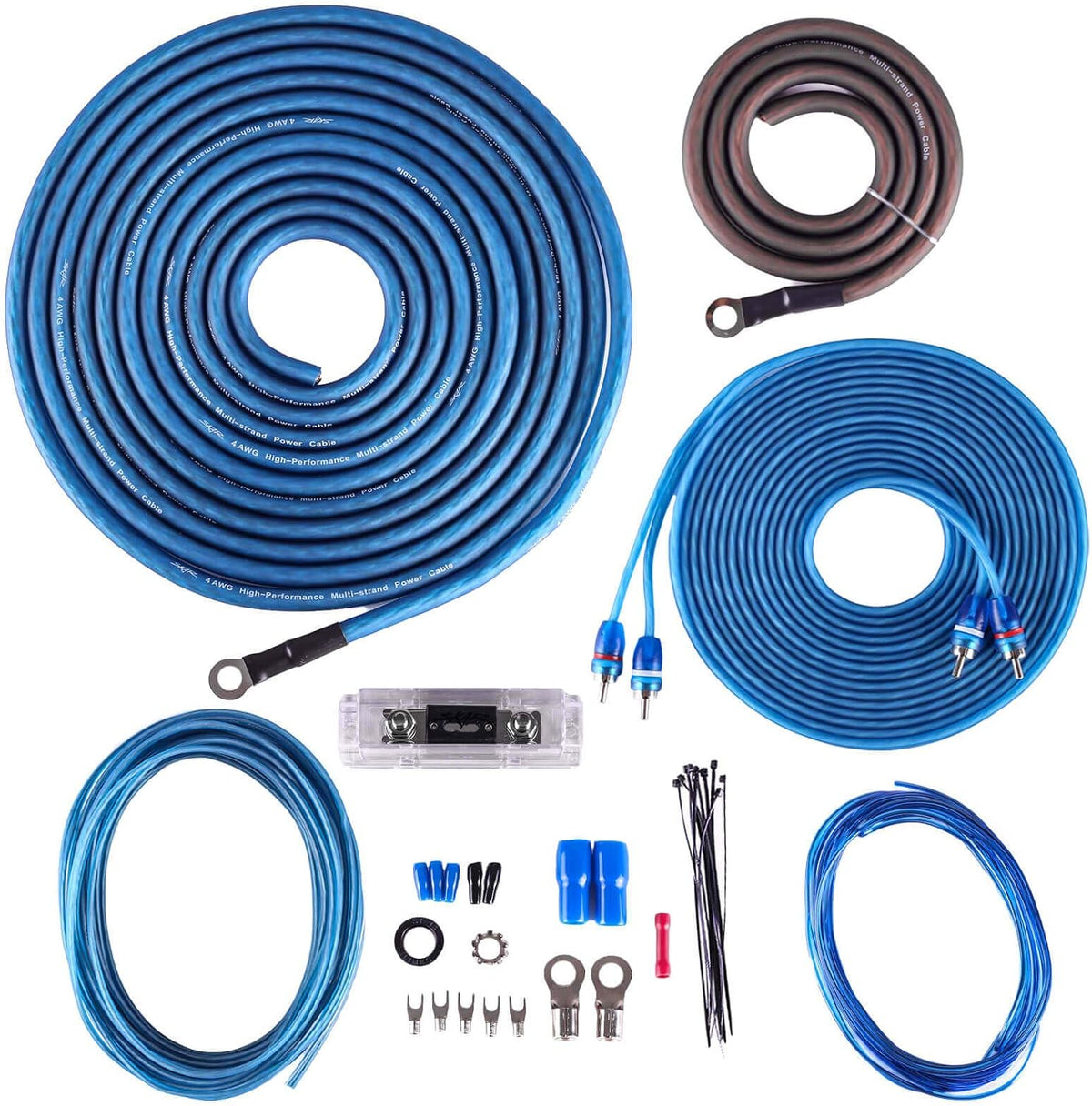 Skar Audio Paquete completo de graves de subwoofer individual de 12" de la serie SDR de 1,200 vatios - Incluye carcasa cargada con amplificador