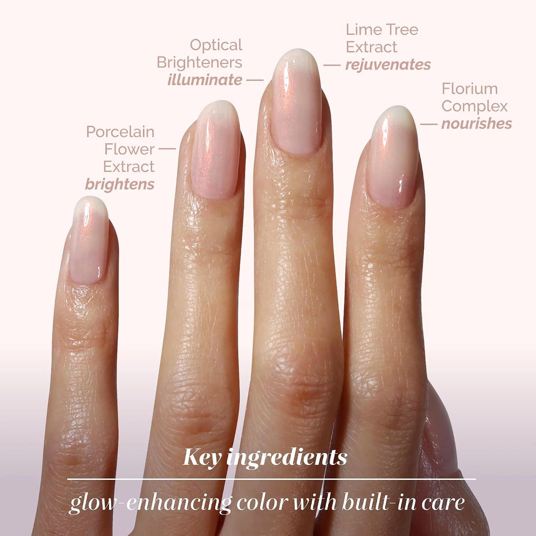 LONDONTOWN Corrector de uñas iluminador: esmalte de uñas brillante...