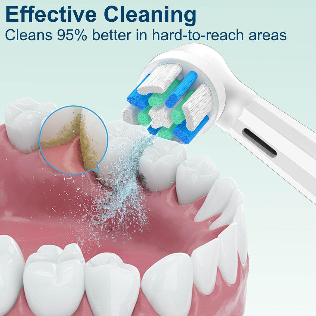 DeBizz iO - Cabezales de repuesto compatibles con Oral B iO 3 4 5 6...