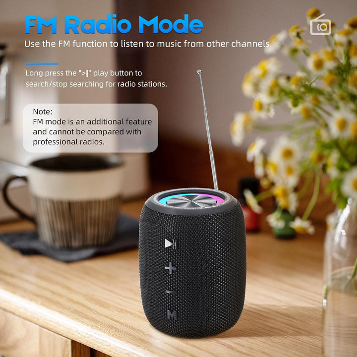 Altavoz Bluetooth portátil, altavoz inalámbrico BT5.3 de 20W con di...