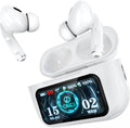 ONES MusPlayE - Auriculares inalámbricos AI, traductor AI, Bluetooth 5.4 con pantalla táctil, cancelación activa de ruido, conexión con aplicación, bajos de alta fidelidad, para iPhone, Android
