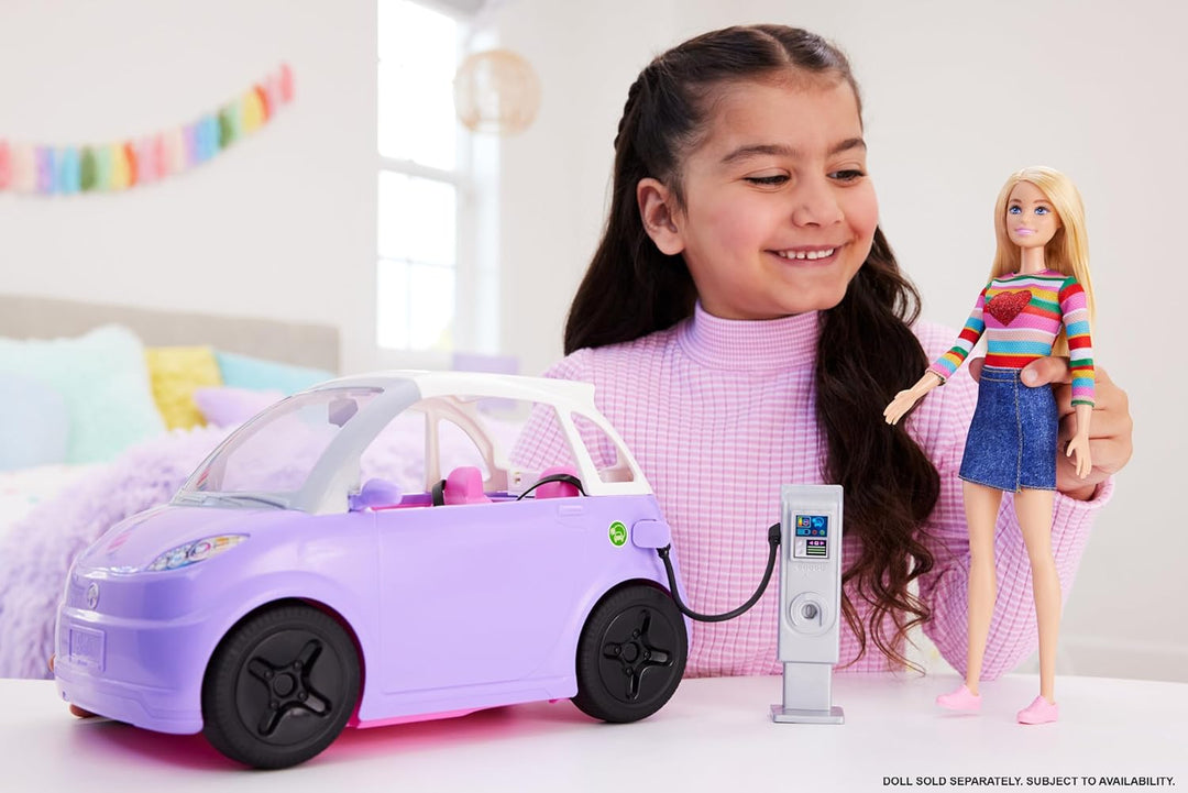 Accesorios para Muñeca Barbie, Vehículo Eléctrico de Juguete con Es...