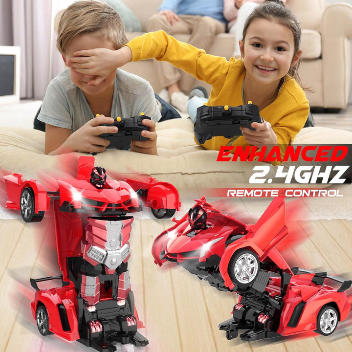 Dolanus Coche de Control Remoto - Coches RC de Robots Transformable...