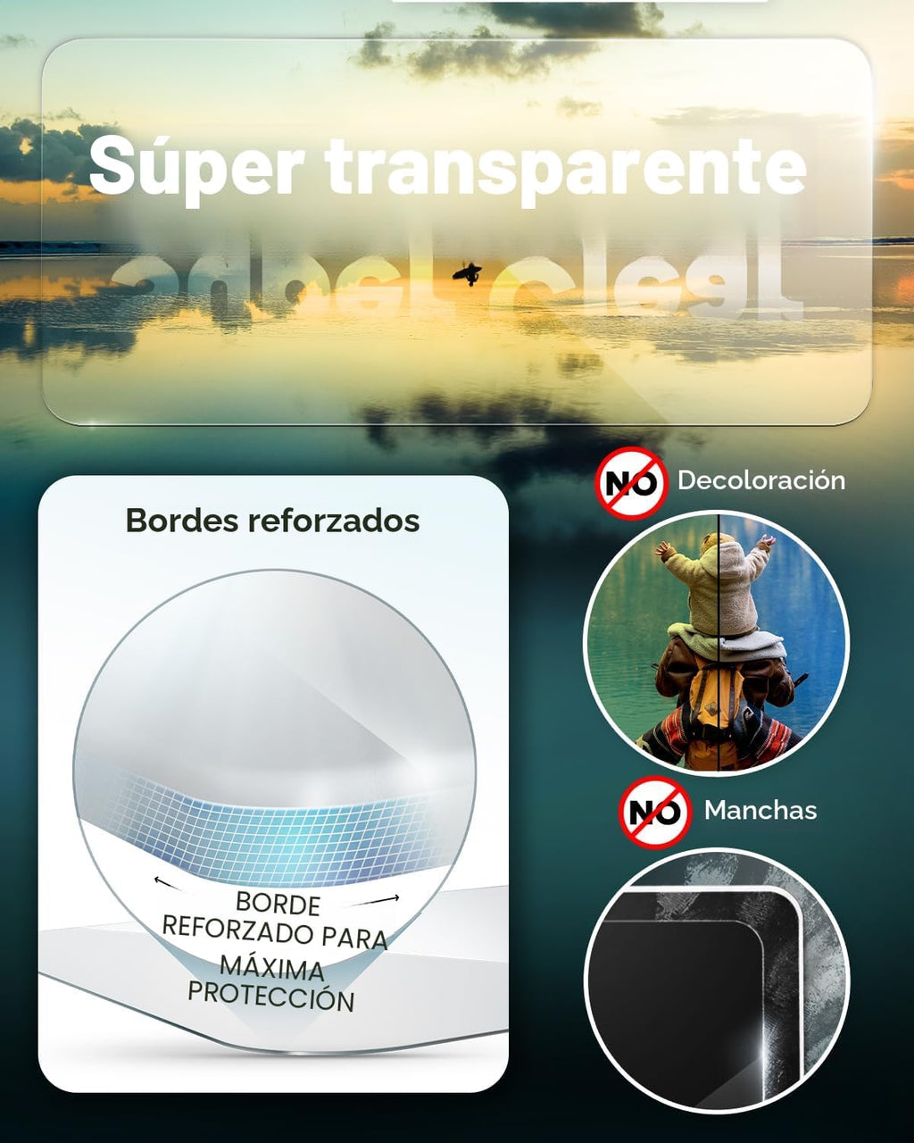 ZAGG Glass Elite - Protector de pantalla para Samsung Galaxy S23 FE