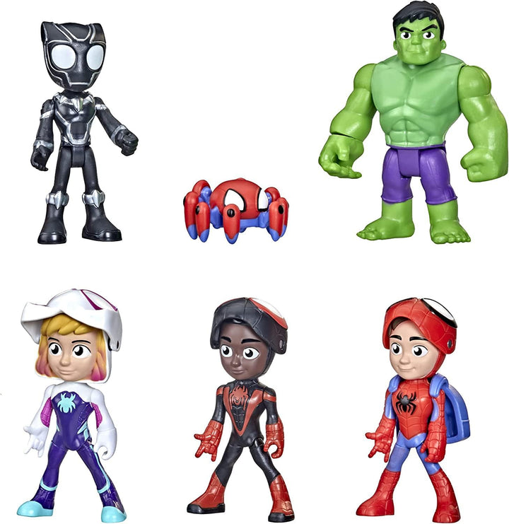 Marvel Hasbro - Paquete de figuras de acción de Spidey y sus increí...