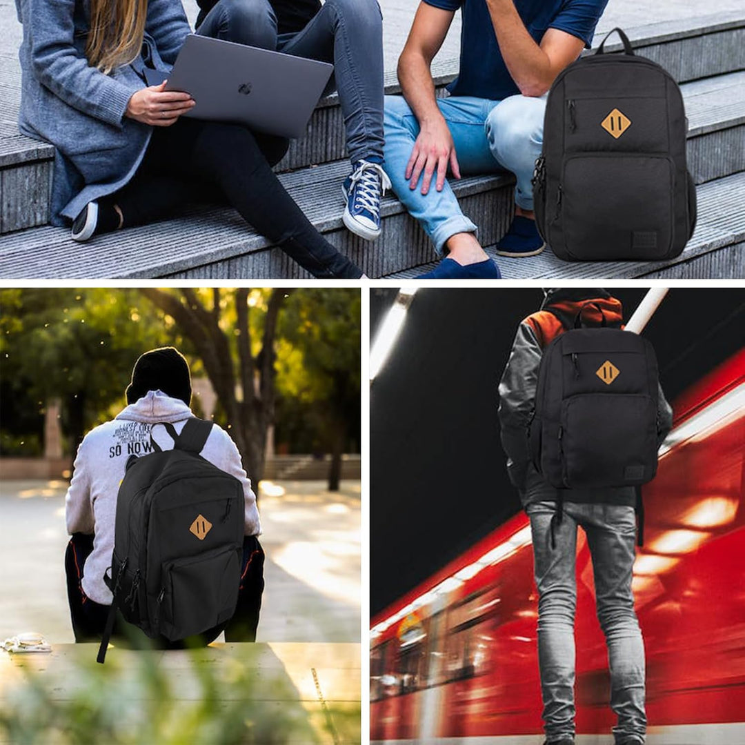 KEOFID Mochila para laptop, mochila de viaje para hombres y mujeres...