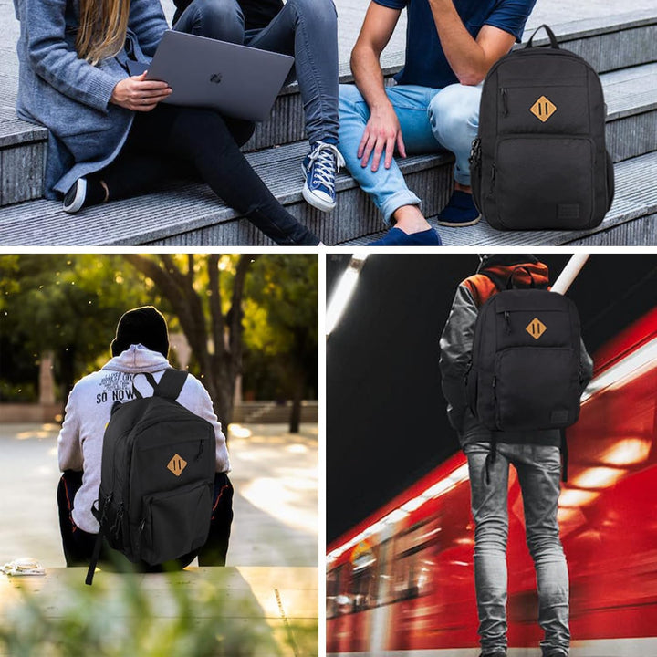 KEOFID Mochila para laptop, mochila de viaje para hombres y mujeres...