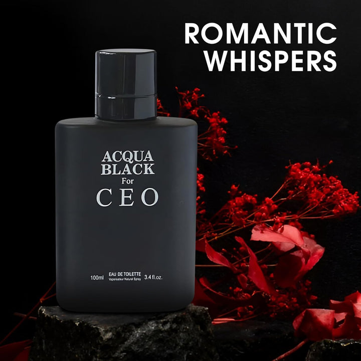 A CENTER Acqua &amp; Acqua Black Cologne - Set de regalo de Eau de...