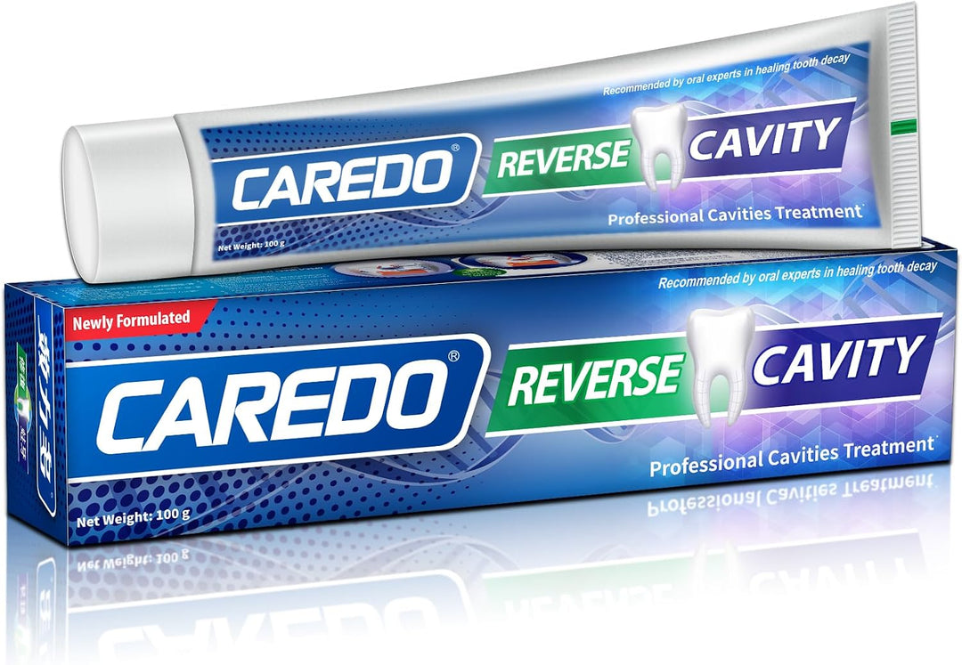CAREDO Pasta de dientes para reparación de cavidades Cura las carie...