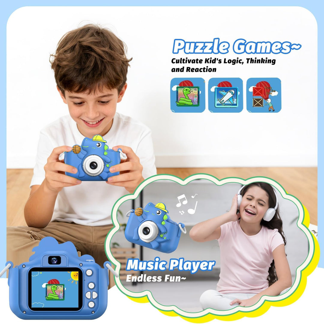 Juguete de cámara para niños, masterbee para niños de 3 a 12 años,...