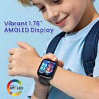 K9 Kids AI Smartwatch (morado) y K9 Kids AI Smartwatch (negro)