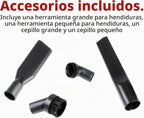 Adam's Polishes Aspiradora ciclónica de alta calidad para detalles de automóvil, para garaje, tienda, hogar, potente succión, ligera, portátil, resistente, 4 accesorios incluidos