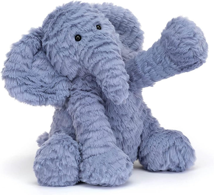 Jellycat Fuddlewuddle Elefante Animal de Peluche, Mediano 9 pulgada...