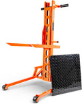 SuperHandy Material Lift Stacker, Portable Forklift, 550 lbs Capacity