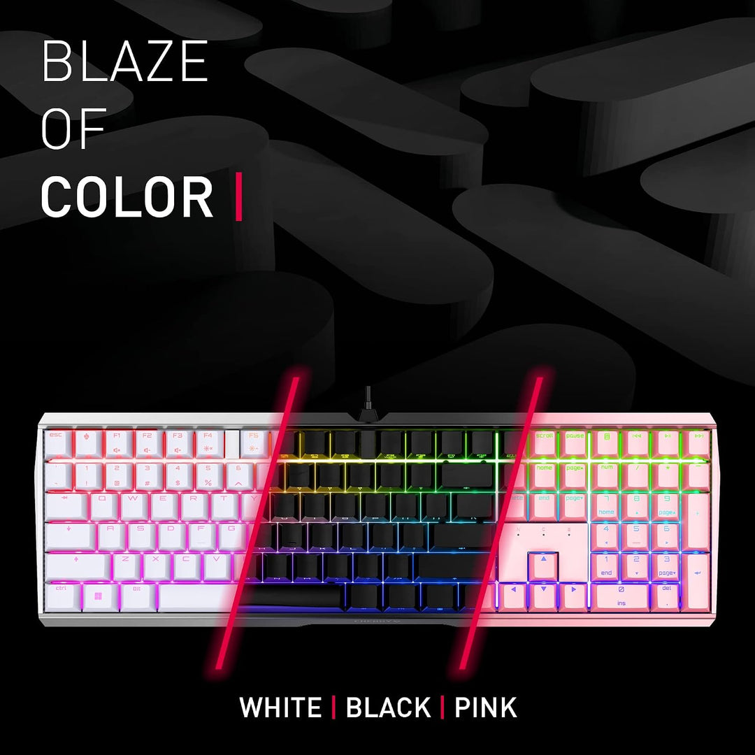 Cherry MX Board 3.0 S Teclado mecánico con cable para gamer, con ca...