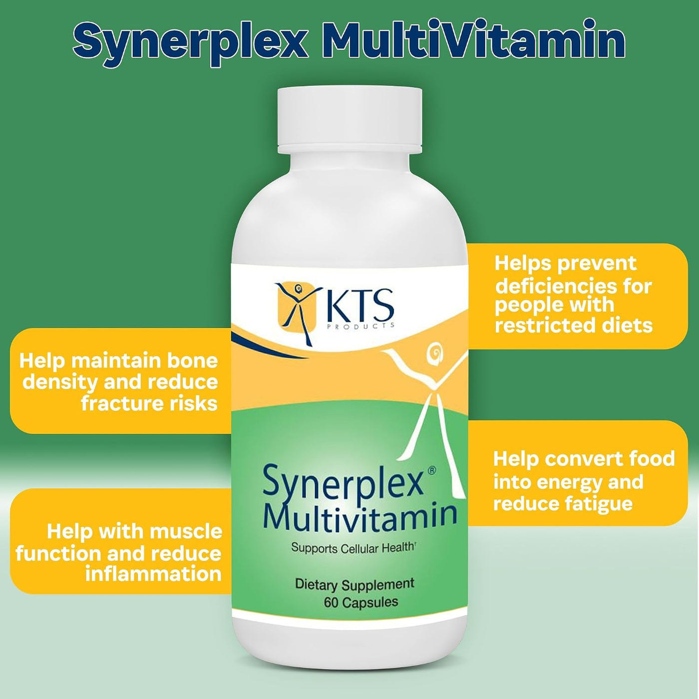 Synerplex Multivitamínico - Nutrición completa todos los días - Apo...