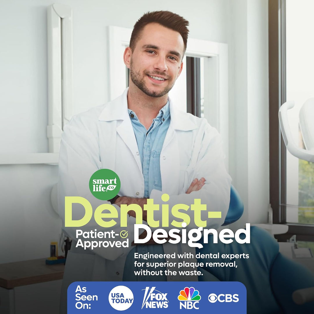 SmartLifeco Palillos de Hilo Dental Ecológicos (200 unidades) \u201...