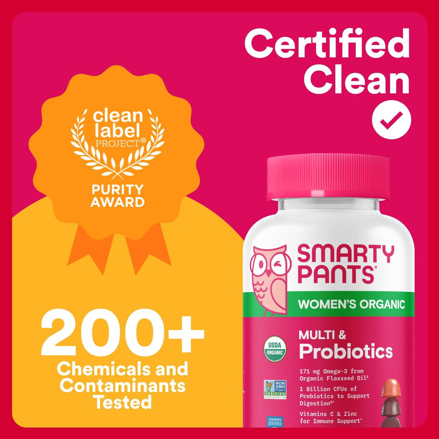 SmartyPants Gomitas multivitamínicas orgánicas para mujeres: biotin...