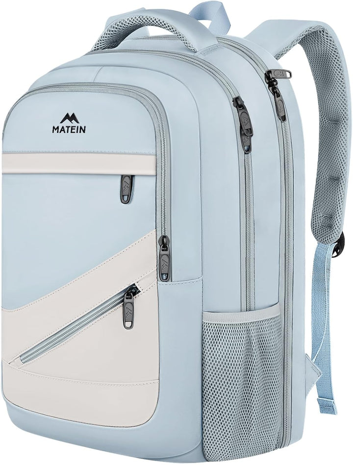 MATEIN Mochila grande para laptop de 30 L, elegante mochila de trab...