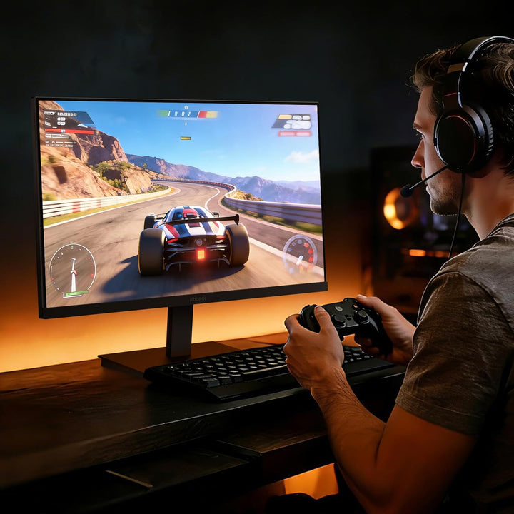 KOORUI Monitor de juegos de 24 pulgadas 144Hz Full HD 1920 x 1080p...