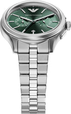 Reloj de Acero Inoxidable con Cronógrafo Emporio Armani