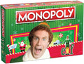 Monopoly Elf | Basado en la comedia navideña Elf | Juego de monopolio coleccionable con lugares familiares y momentos icónicos | Monopoly oficialmente licenciado