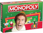 Monopoly Elf | Basado en la comedia navideña Elf | Juego de monopolio coleccionable con lugares familiares y momentos icónicos | Monopoly oficialmente licenciado
