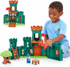 HappyLand Juego de castillo mágico – Juguete plegable de castillo para