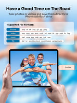 Gulloe Unidad flash de 512 GB diseñada para iPhone, almacenamiento...
