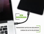 Cable USB4 extra corto de 6 pulgadas, 40 Gbps, soporta carga de 100 W (20 V, 5 A), compatible con Thunderbolt 3 y USB-C (paquete de 2)