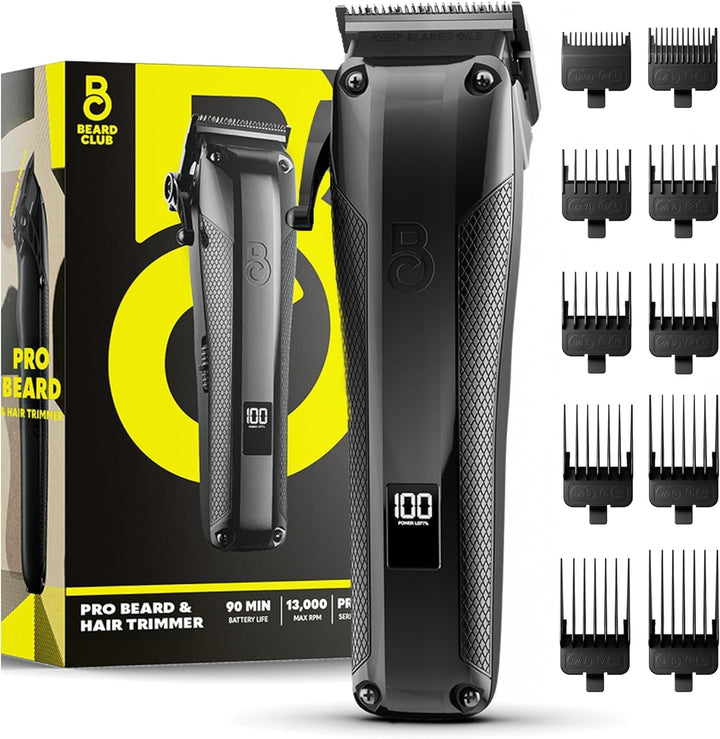 The Beard Club Recortadora de Barba Pro para Hombres - Recortadora...