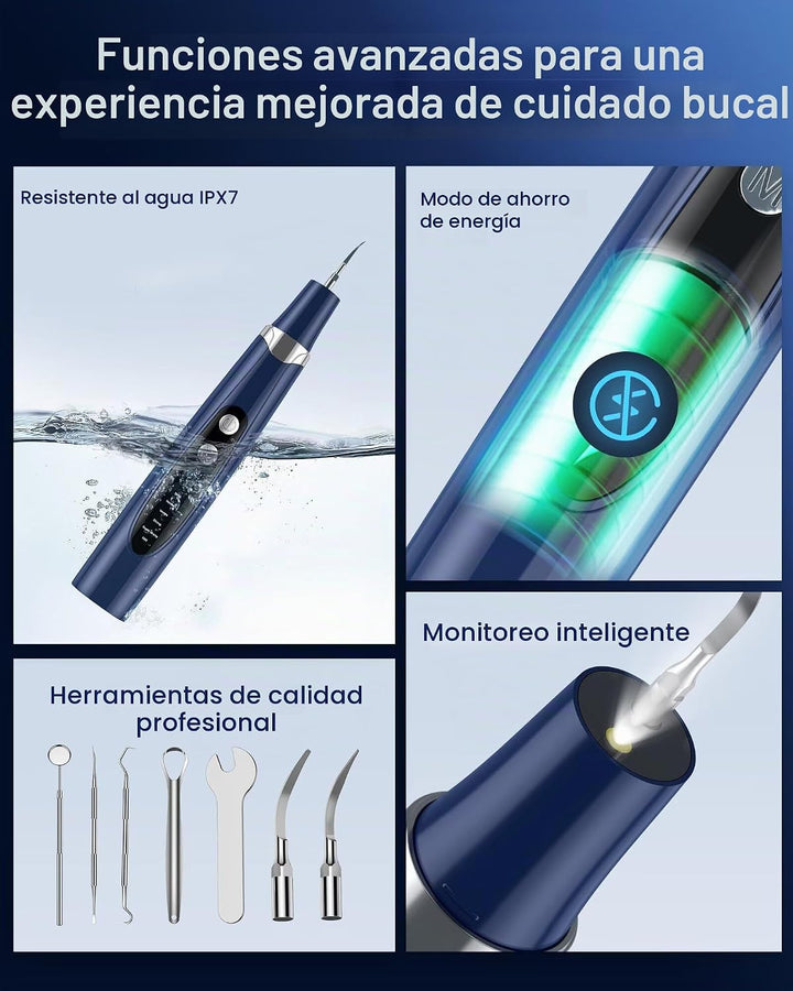 Removedor de placa para dientes, removedor de sarro para dientes co...