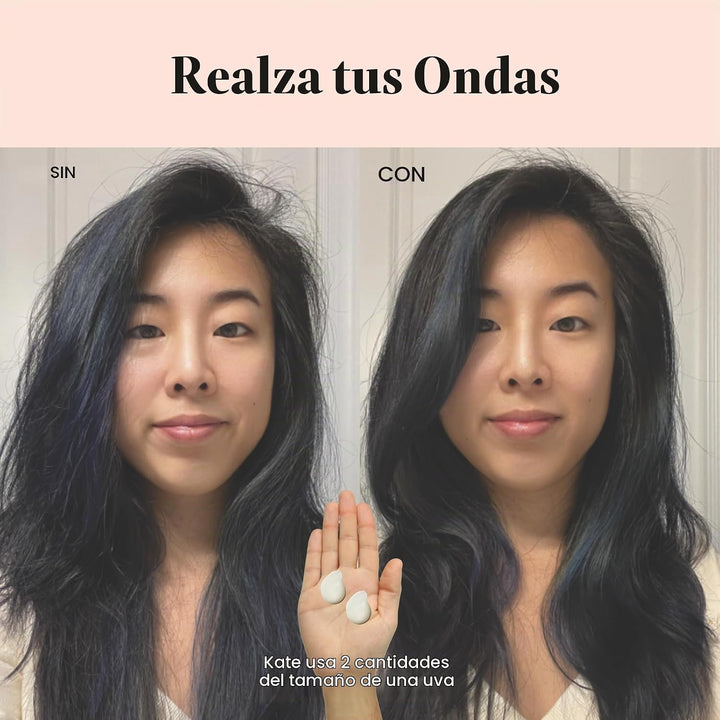 JVN No Heat - Crema completa de secado al aire, 2 onzas líquidas, t...