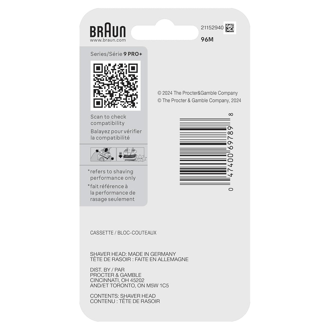 Pieza de repuesto para máquinas de afeitar Braun, parte 92S plata,...