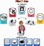 Pillow Pets Peanuts Snoopy - Peluche de 16 pulgadas