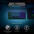 Razer BlackWidow V4 Mini HyperSpeed Teclado inalámbrico intercambia...