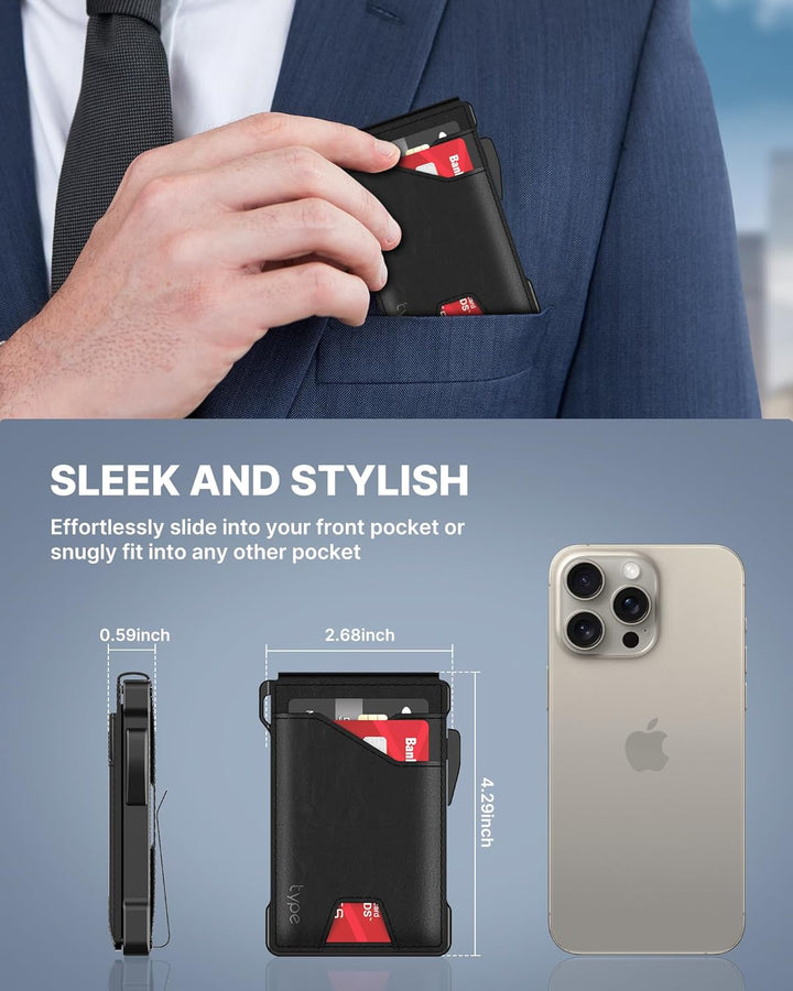 typecase Billetera Táctica para Hombres Porta Tarjetas: Estuche de...