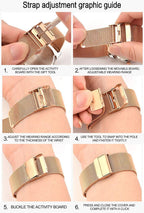OLEVS Relojes para Mujeres y Juego de Pulseras Slim Casual Vestir Reloj de Muñeca para Dama Rosado Oro