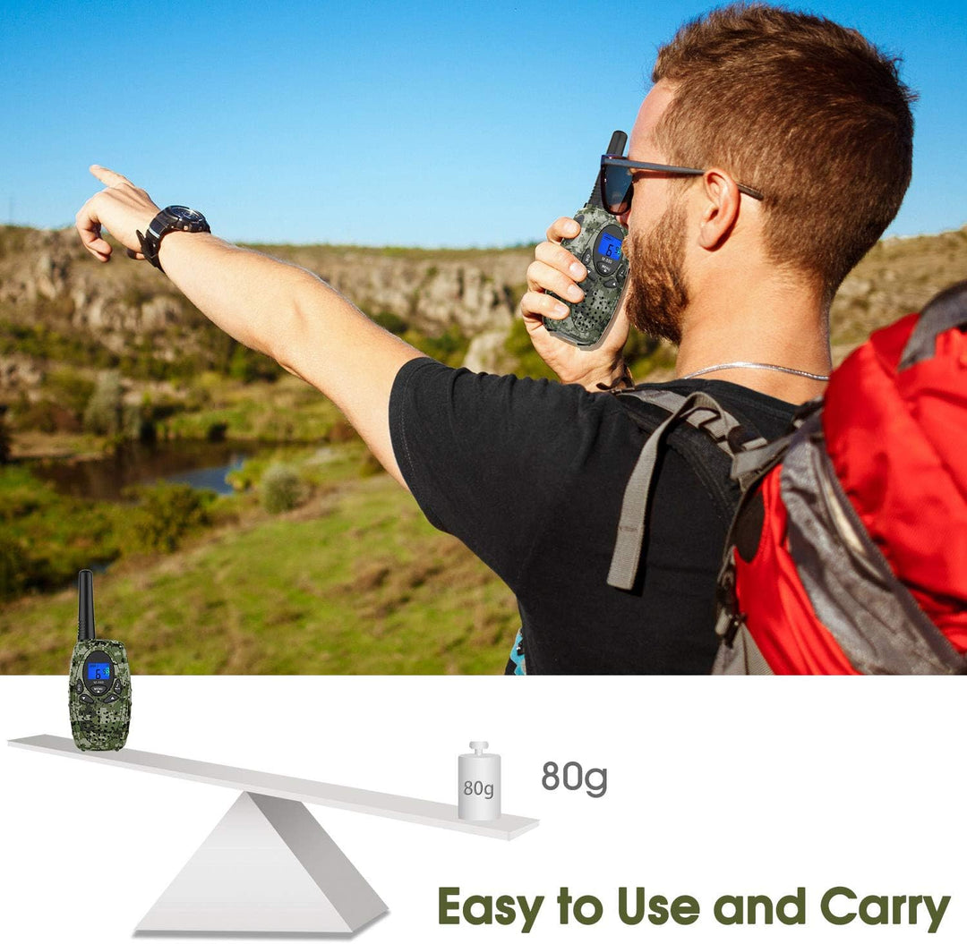 Accesorios de camping para radios de 2 vías, Topsung M880 FRS Walki...