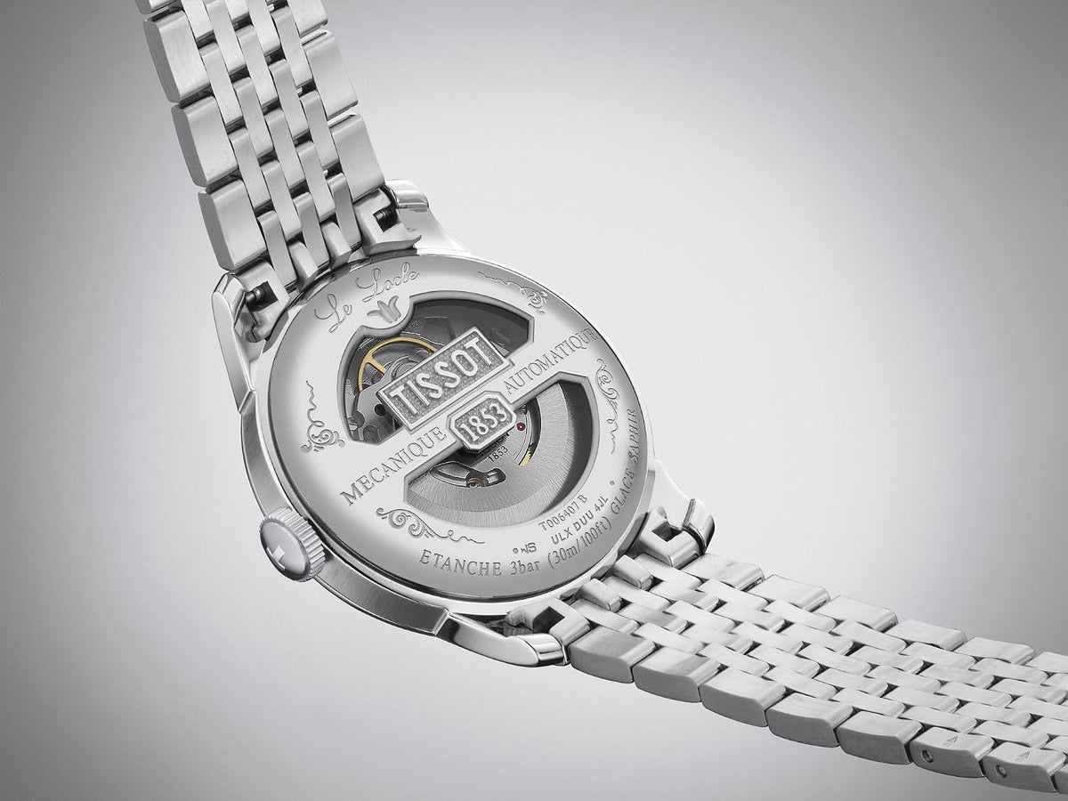 Reloj Tissot Le Locle 20th Anniversary (20 Aniversario Suizo), Automático Suizo, 1.55 in, Reloj para Hombre