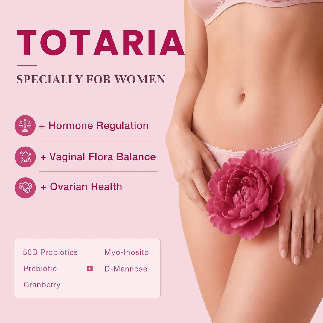 Totaria Multivitamínico para mujeres con vitamina A, B, C, D3, E, K...