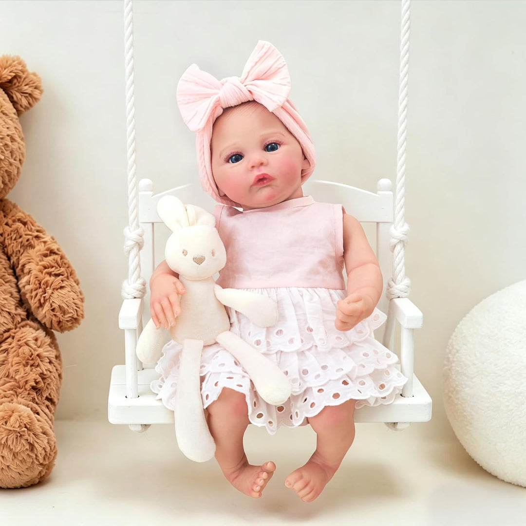 FOCKOF Muñecas realistas de bebé Reborn de 18 pulgadas, muñeca de b...