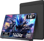 Monitor de viaje portátil 2K 144Hz 16" para PC portátil Switch Xbox PS5/4