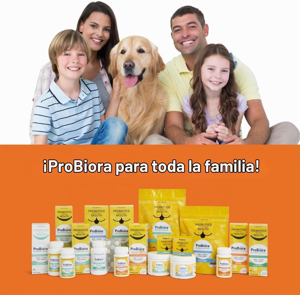 ProBiora - Tabletas probióticas masticables para cuidado bucal | Su...