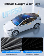 Parasoles de ventana lateral para Tesla Modelo Y Juniper 2025-2026, 7